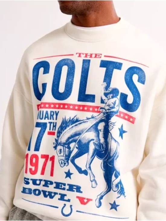 Abercrombie & Fitch Other - Abercrombie & Fitch Indianapolis Colts Crewneck